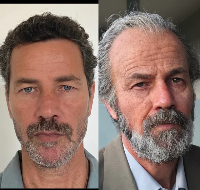 ❗️SFX Make-up❗️
•
An aging make up we created for the movie “All that is left of you” on @salehbakriart .
Saleh is wearing a half silicone bald cap with punched hair, a silicone forehead, silicone cheeks, and under-eye bags.
•
A statement from Tamar: „This film was shot during wartime. 
To bring my art into this film, became my only way of responding to the pain of the war.
Please have a look through our work.
I am forever greatful for the beautiful Art of each Artist going with me through this project”. 
•
Make up effects design by @twilightcreations 

Sculpt: 
@andrea.eusebi  Mould Making: 
@andreagiomaro, @dennis.penkov 
Prep: 
Tamar Aviv, @maike.heinlein , @ankeschiffl  Wigs and Beards: 
Gerhard Zeiss, @alexander_kinds_wigmaker  Hair Artist Workshop: 
@julianhutcheson , Valérie Ertl
Painting: 
Tamar Aviv (on-set supervising)
Silicone Running: 
Kerstin Buss, Tamar Aviv
On-Set Artists Saleh: Prosthetic Artist: 
@ankeschiffl, @julianhutcheson  Hair Artist : 
@astahafmakeup 
•
@cheriendabis 
@watermelonpictures
@visibilityfilms
@allthatsleftofyoufilm 
•
#oldagemakeup #prostheticsmakeup #silicone #agingmakeup #specialmakeupeffect